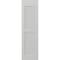 Ekena Millwork 12W x 77H Americraft Two Equal Louver Exterior Real Wood Shutters, Hailstorm Gray, PR RW101LV12X77STH - alternate 8